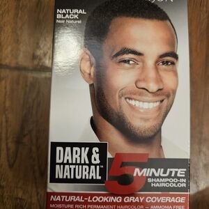 Black Hair Color for Men